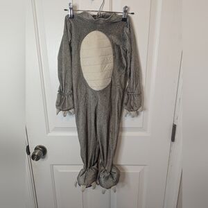 Toddler Dinosa/Lizard Velcro play costume With tail 2T Halloween- No Head Piece